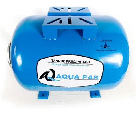 Tanque Hidroneumatico Horizontal Aqua Pak 24 Lt De Membrana JSouhaite