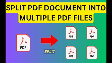 How To Split A Pdf Document Into Multiple Pdf Files Using Adobe Acrobat