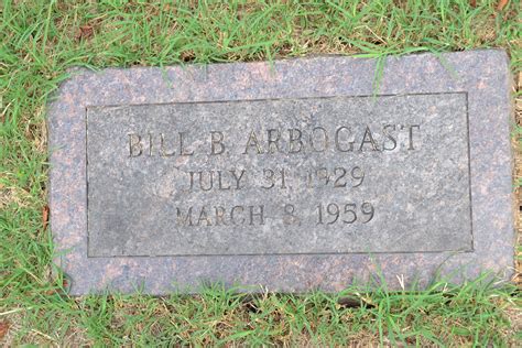 William Bert Bill Arbogast 1929 1959 Find A Grave Memorial