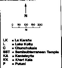 Sketch map ofTiwanaku's major visible architectural complexes. Although... | Download Scientific ...