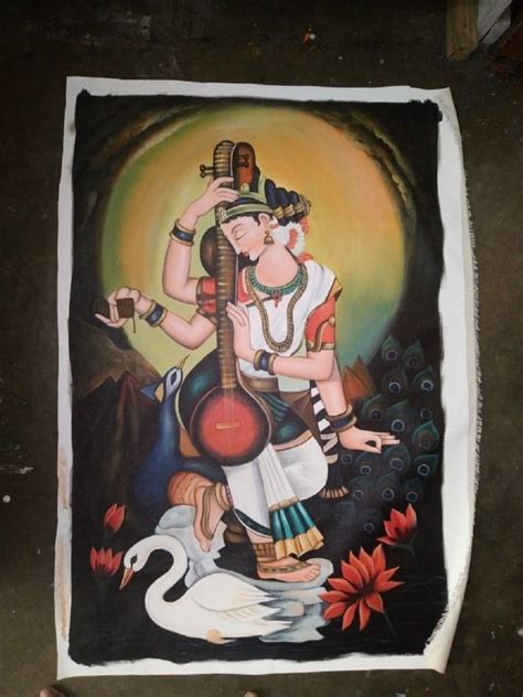 Saraswati Painting at Rs 3000 in Bhopal | ID: 2849764950188