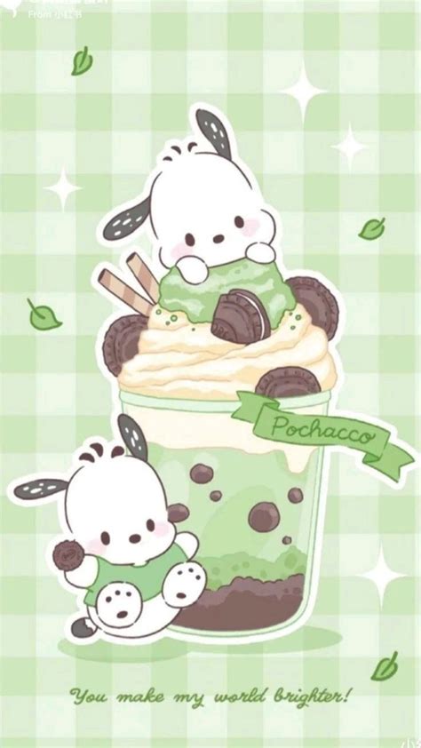 pochacco wallpaper | Cute cartoon wallpapers, Walpaper hello kitty, Hello kitty iphone wallpaper