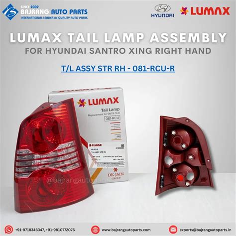 Lumax Tail Lamp Rcur At Rs Piece Lumax Spare Parts For