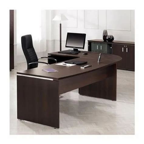 L Shaped Wooden Office Table Months At Rs In Vadodara Id