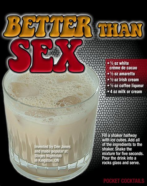 Better Than Sex Pocket Cocktails