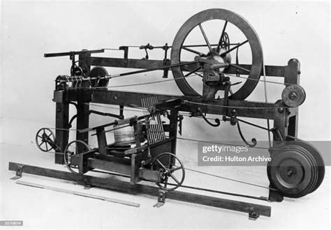 The Spinning Mule Invented By Samuel Crompton In 1779 News Photo