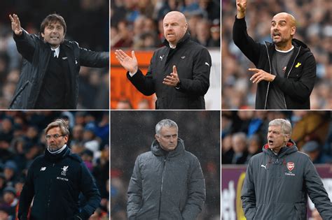 Premier League Managers Ranked By Their Win Percentage 1sports1