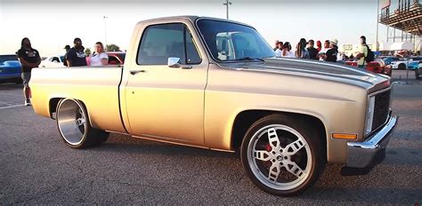 Short Bed Chevrolet C Truck On Forgiato Wheels Looks Sleek Runs Fast