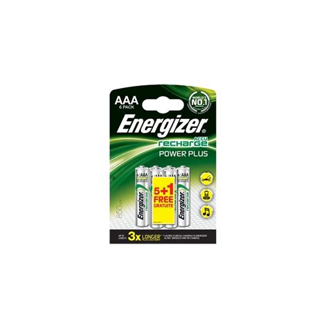 Pile Rechargeable Power Plus AAA 5 1 Gratuite ENERGIZER