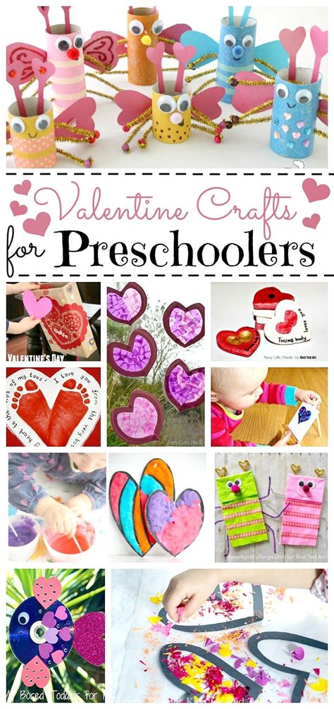 Valentine Crafts For Preschoolers Red Ted Art S Blog