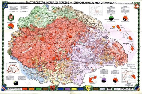 Browse Hungary’s detailed ethnographic map made for the Treaty of ...