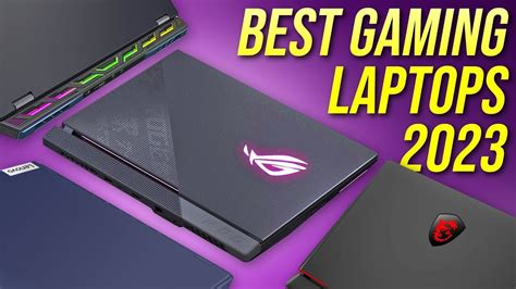 BEST GAMING LAPTOP TO BUY IN 2023 TOP 5 GAMING LAPTOPS 2023 YouTube