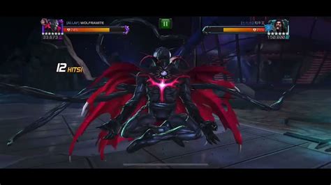 Mcoc Symbiote Supreme Vs The Serpent Aw Boss Without Mystic Boosts Youtube