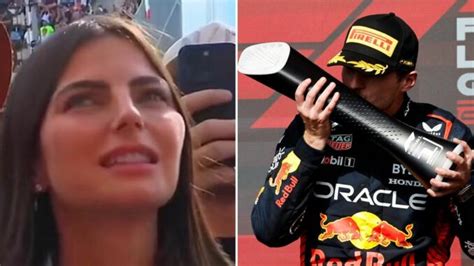 Max Verstappen S Gorgeous Wag Spotted Looked Miserable As F Champion