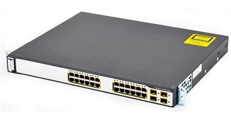 Cisco WS C3750G 24TS E 24 Port 10 100 1000 Catalyst 3750 Gigabit