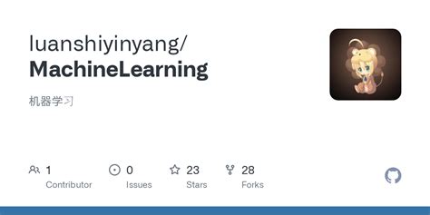 MachineLearning README Md At Master Luanshiyinyang MachineLearning