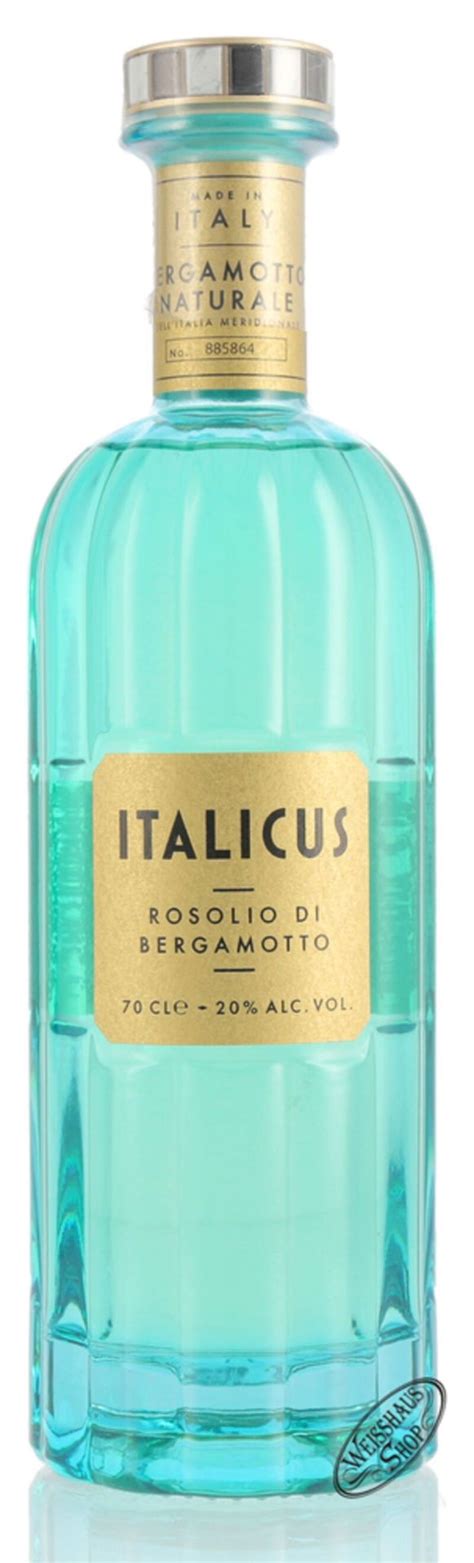 Italicus Rosolio Di Bergamotto Lik R Vol L Weisshaus Shop