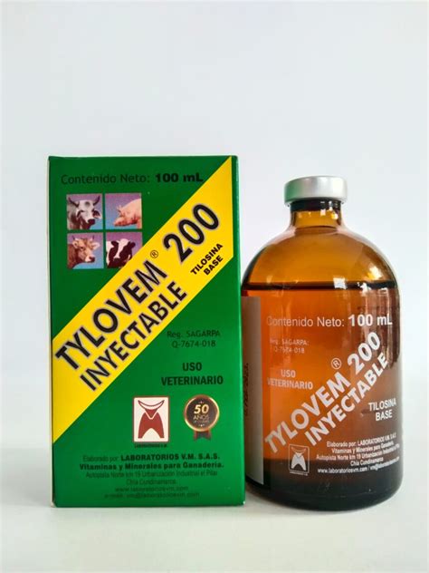 TYLOVEM 200 FCO X 100 ML Agrofinca