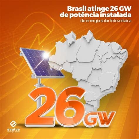 Brasil Atinge Gw De Pot Ncia Instalada De Energia Solar Fotovoltaica