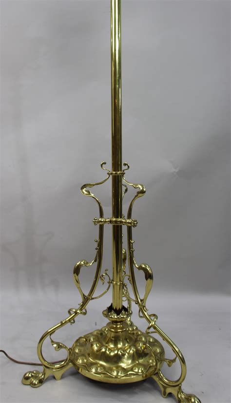 Art Nouveau Oil Lamp By Lampe Veritas