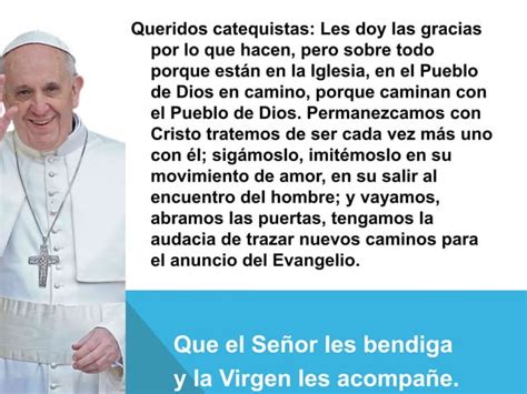 Frases Del Papa Francisco A Los Catequistas Pptx