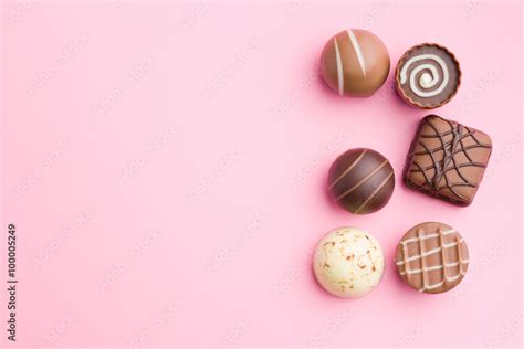 chocolate pralines Stock Photo | Adobe Stock