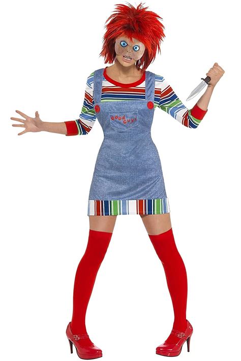 Disfraz Chucky Para Mujer Dehalloween Es