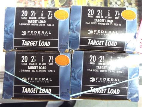 Lot - 100 Rounds 20 Gauge Shotgun Shells