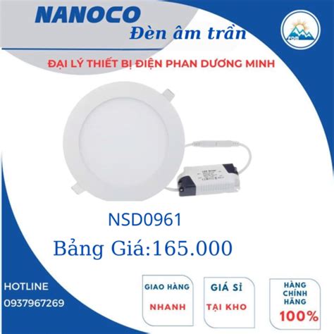 den led tron nsd nanoco  anh  trang phanduongminhcom
