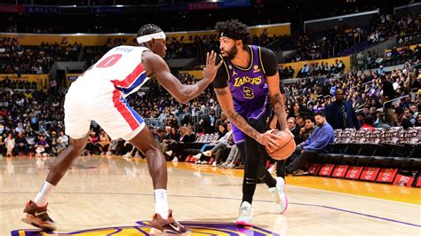 Game Recap Lakers Pistons Vid O Dailymotion