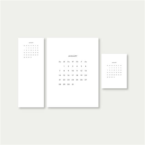 2024 Monthly Calendars 3x4 3x8 6x8 — Marcy Penner