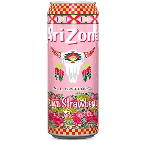 Arizona Kiwi Strawberry Juice Cocktail 23 23 Fl Oz Walmart