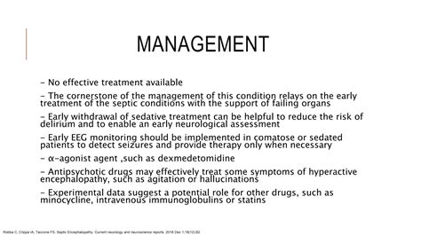 Septic Encephalopathy Ppt