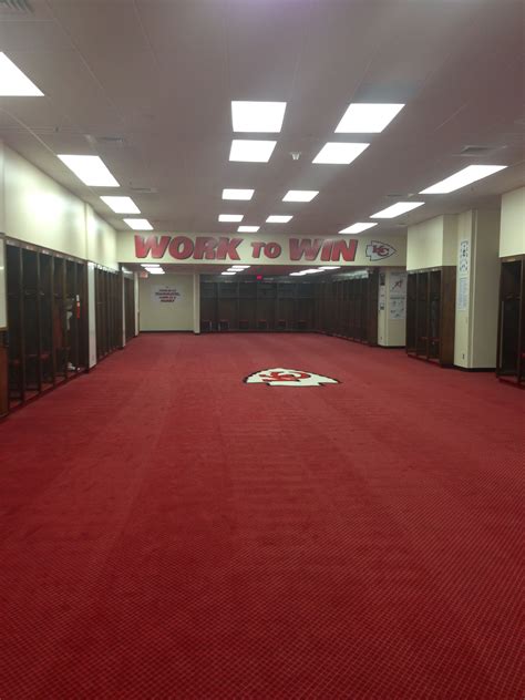 Kansas City Chiefs Locker Room