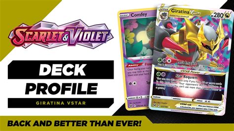 Giratina Vstar Irl Deck Profile The New Bdif Of Post Rotation Youtube