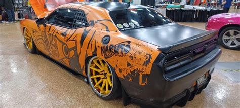 Naruto Themed Dodge Challenger Rawesomecarmods