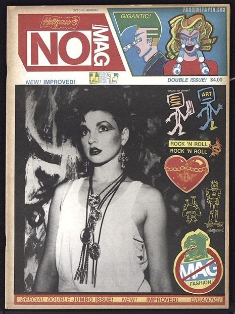 A Magazine Cover With An Image Of A Woman On The Front And No Name On