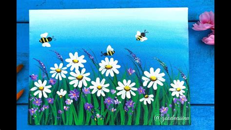 Easy Flower Painting For Kids Warehouse Of Ideas