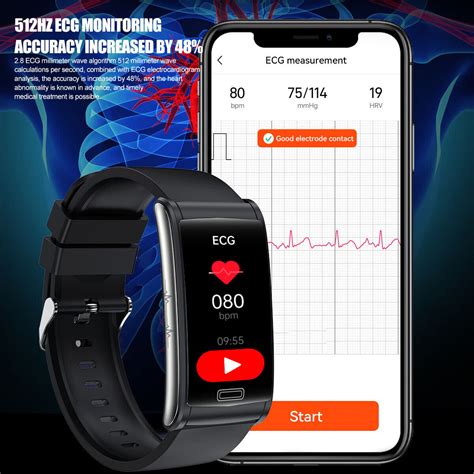 E Ecg Ppg Smart Watch Glicose No Sangue Ubuy India