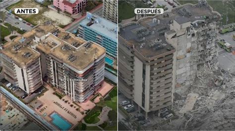 Colapso De Un Edificio En Miami Sube A 159 La Cifra De Desaparecidos Hay 4 Muertos