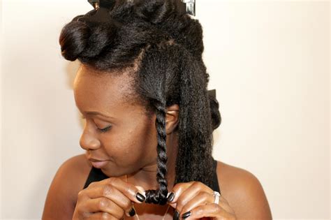 Styles For Relaxed Hair Transitioning To Natural 2020 Hair Ideas