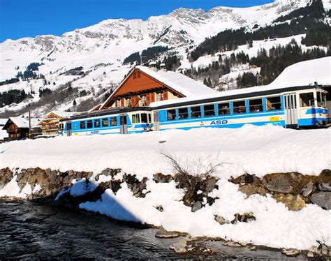 Train Station, Les Diablerets Ski Resort, Swiss Alps | Flickr