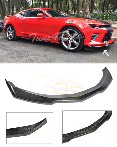 For Up Camaro Ss Ls Lt Rs V Carbon Fiber Zl Style Front Bumper