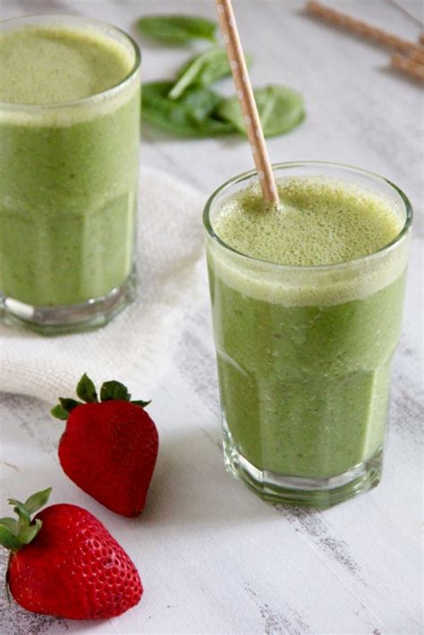 Spinach Almond Butter Smoothie