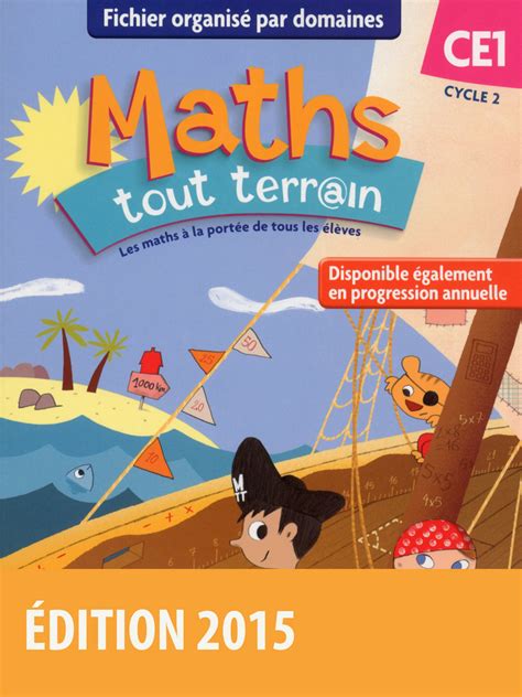 Maths Tout Terrain Ce Par Domaines Fichier De L L Ve Ed