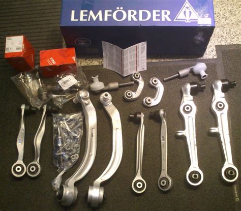 Комплект рычагов передней подвески, подшипники — Volkswagen Passat B5 ...