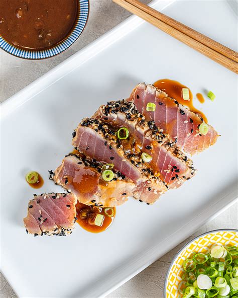 Sesame Crusted Ahi Tuna Recipe Gelsons