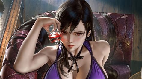 Tifa Lockhart Final Fantasy 7 Remake FF7 Video Game Final Fantasy