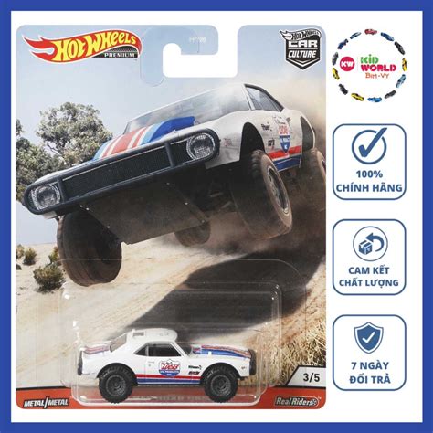 Xe mô hình Hot Wheels Premium Car Culture Series Wild Terrain 2020 67 Off Road Camaro GJP89