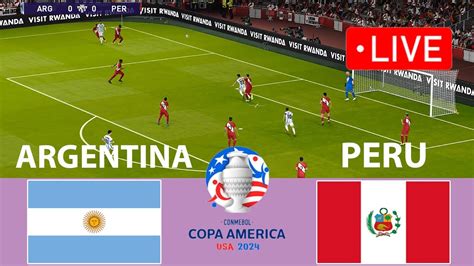 ARGENTINA Vs PERU LIVE FOOTBALL MATCH TODAY I Football Live Today I